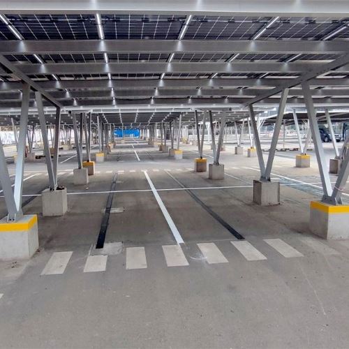 Solar Car Parking Shed