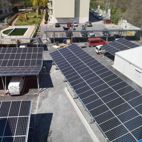Solar Car Parking Shed