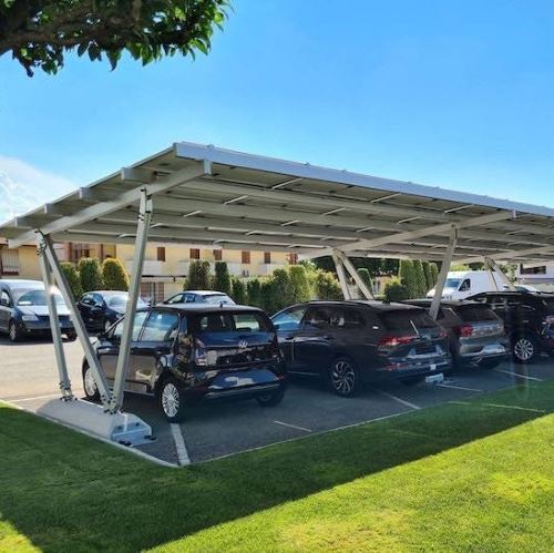 Solar Car Parking Shed